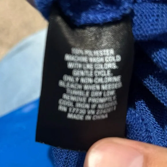 Mossimo sheer blue striped tank top / S / Excellent condition - Picture 3 of 12